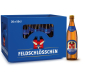 Preview: Harasse und Flasche des Feldschlösschen 50cl Bieres