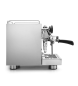 Preview: Seitenasiche der Huricane Siebträger Kaffeemaschine in Chrom Look