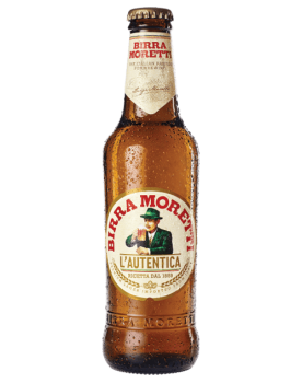 Moretti 33cl Bierflaschenansicht 