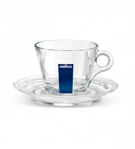 Kaffee Crema Lavazza Tassen 12er + Unterteller