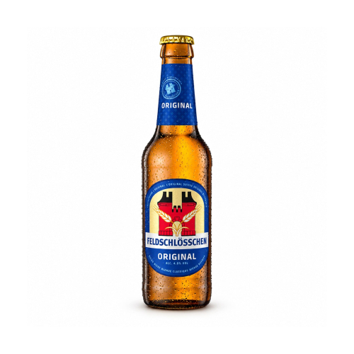 Feldschlösschen 33cl Lager Bier Flasche