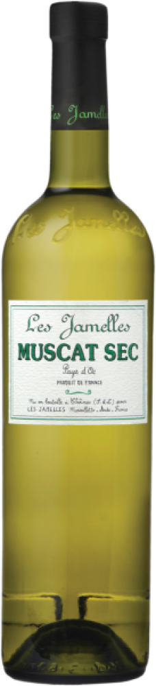 Les Jameles 2021 75cl, Muscat sec Pays d'Oc IGP