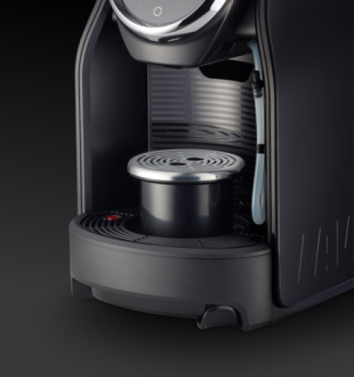 Tassenhalter der Lavazza Invoy Kapselmaschine