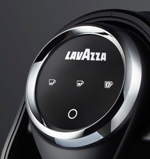 Touchscreen der Lavazza Compact Kapselmaschine