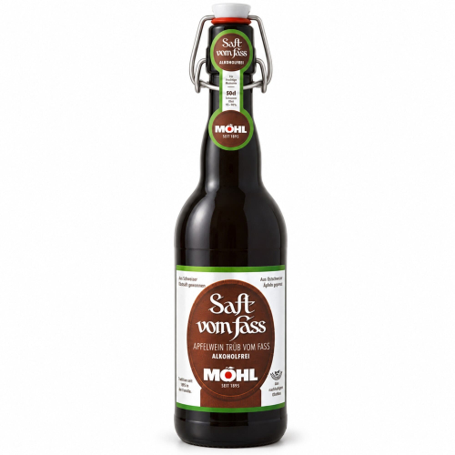Möhl Most ohne Alkohol Trüb 50cl