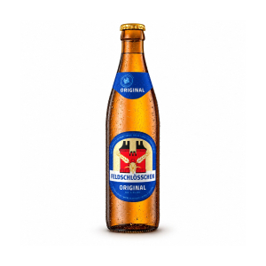 Feldschlösschen 50cl Lager Bier Flasche