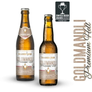Baarer Bier Goldmändli 33cl Flaschenansicht